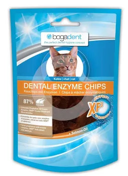 Pamlsek pro kočku Bogar Bogadent Dental Enzyme Chips 50 g