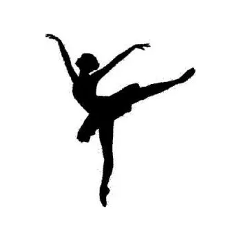 ARTEMISS Baletka - plastová šablona 034 Rozměr: B 14,5x14,5cm