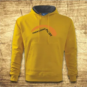 Pánská mikina Pánská mikina Paragliding Pilot, Barva Žlutá, Velikost 2XL Bezvatriko.cz 501257