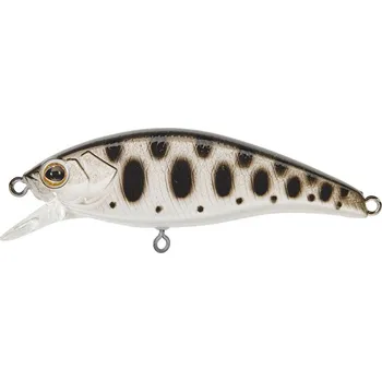 Umělá nástraha Wobler Illex Tricoroll Flat 55mm Sinking White & Black Yamame