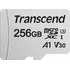 Paměťová karta Transcend microSDXC 300S 256GB UHS-I U3 V30 + adaptérem (TS256GUSD300S-A)