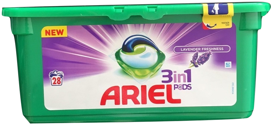 Ariel kapsle 3in1 Touch of Lenor 32ks 