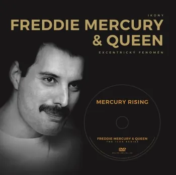 Literární biografie Ikony - Freddie Mercury Queen + DVD - REBO (2019, vázaná)
