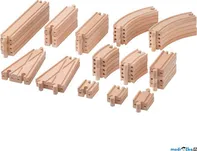 Vláček a vláčkodráha Vláčkodráha set kolejí - LILLABO, 50ks (Ikea) - Doporučujeme