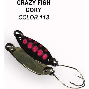 Umělá nástraha Plandavka Crazy Fish Cory 21mm 1,1g color 113