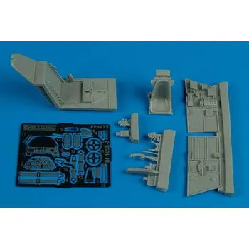 Plastikový model Aires 1/48 Bf 109E-3 cockpit set