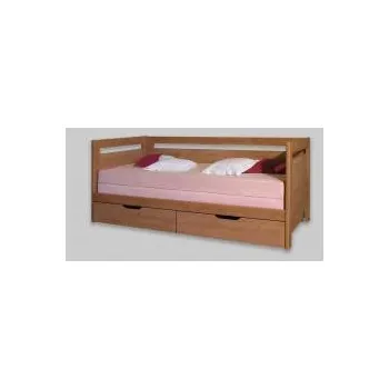 Nábytek BMB TANDEM klasik s vysokými čely - rozkládací postel s úložným prostorem