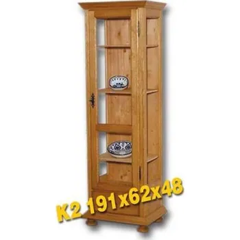 Skleník Nabytek Louda Skleník K2 masiv 191 x 62 x 48 cm dřevo