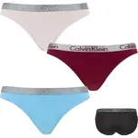 Calvin Klein kalhotky QD3589E 3 pack RJV - Vícebarevné / S