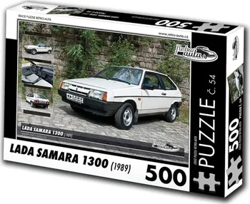 Puzzle KB Barko Retro Auta Lada Samara 1300 - 1989 500 dílků