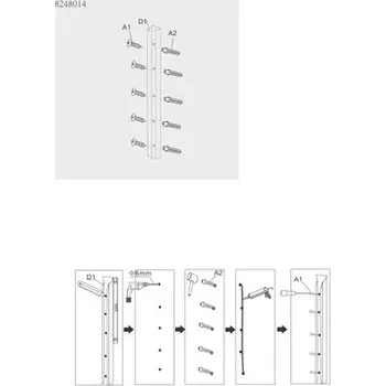 Náhradní stěnový profil pro Tahiti 7804448