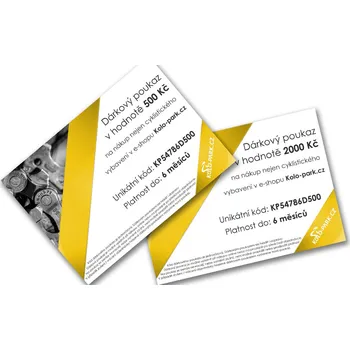 Tělový krém Dárkový poukaz (různé hodnoty) 1000 Kč