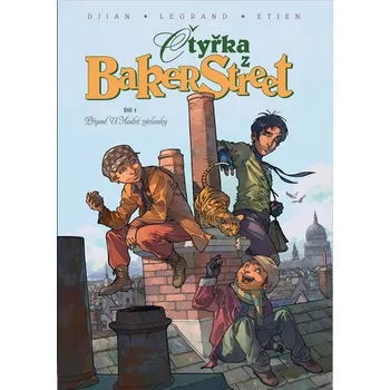 Čtyřka z Baker Street 1: Případ U Modré záclonky - Djian J. B. a kol. (2019, brožovaná)