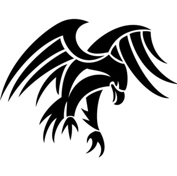 Samolepicí dekorace na vozidlo Samolepka orel v letu na auto a motorku, tuning nálepka (1862)