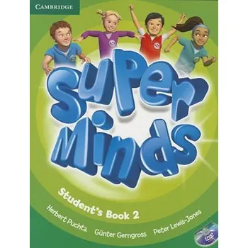 Anglický jazyk Super Minds: Students Book 2 - Herbert Puchta (2012, brožovaná) + DVD