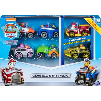 autíčko Spin Master Paw Patrol Sběratelská kovová autíčka 6 ks
