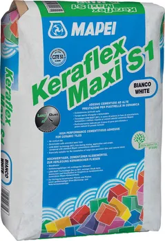 montážní lepidlo Mapel Keraflex Maxi S1 Dust Free bílý 23 kg