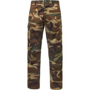 ROTHCO kalhoty BDU RELAXED ZIPPER FLY WOODLAND vel.XL
