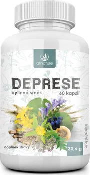 Přírodní produkt Allnature Deprese bylinný extrakt 60 cps.