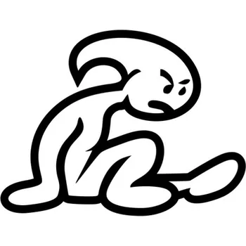 Samolepicí dekorace na vozidlo Samolepka spermoněk na auto a motorku, tuning nálepka (1853)