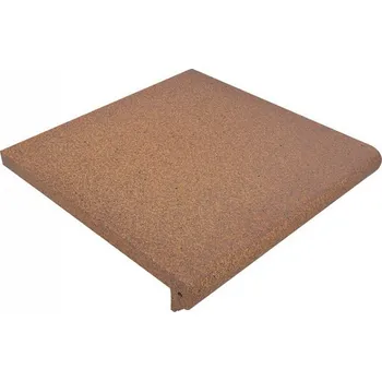 Dlažba Gresan Natural T2, florentinská schodovka, hnědá, 25 x 33 x 5 cm