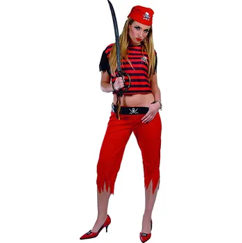 Karnevalový kostým Guirca Fiestas Španělsko Pirátka kostým D varianta: L 42/44
