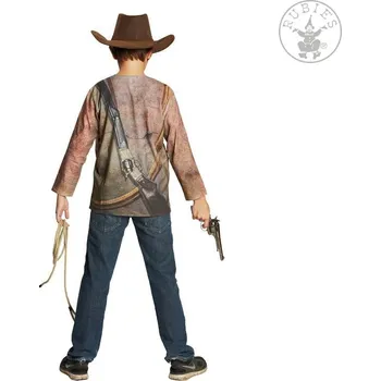 Karnevalový kostým Rubies Německo Tričko s potiskem kovboj D varianta: 116