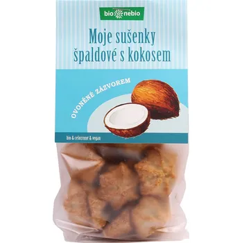 BioNebio Moje sušenky špaldové s kokosem 130 g