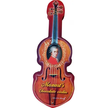 Čokoláda Čokoládové housle Mozart 200g