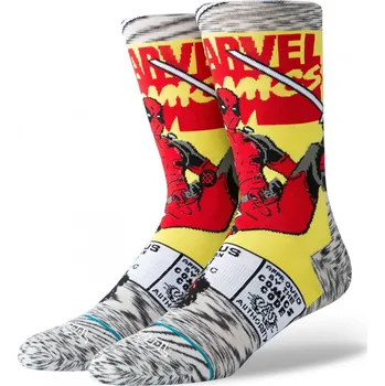 Pánská móda stance Ponožky deadpool comic grey