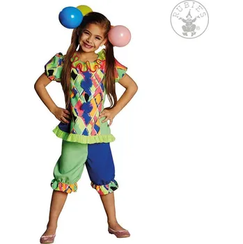 Rubies Německo Klaun dívčí kostým D varianta: 116