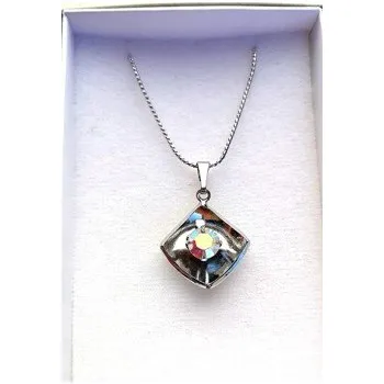 Náhrdelník Náhrdelník s přívěskem - AB efekt (Náhrdelník - SWAROVSKI s kamínkem)