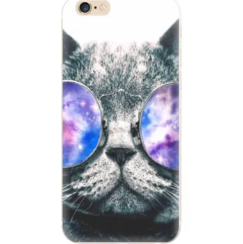 Odolné silikonové pouzdro iSaprio - Galaxy Cat - iPhone 6/6S
