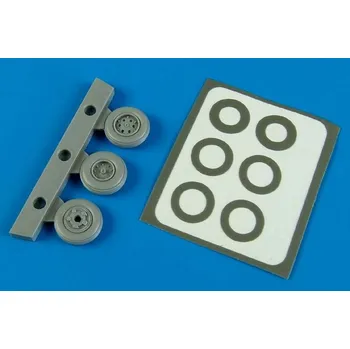 Plastikový model Aires 1/72 AV-8B Harrier wheels & paint masks