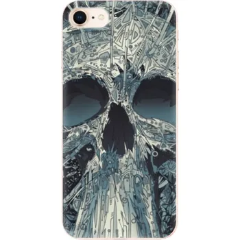 Pouzdro na mobilní telefon Odolné silikonové pouzdro iSaprio - Abstract Skull - iPhone 8