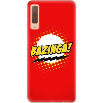 Pouzdro na mobilní telefon Odolné silikonové pouzdro iSaprio - Bazinga 01 - Samsung Galaxy A7 (2018)