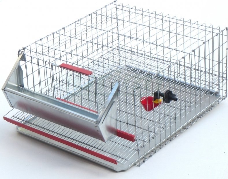 Klec pro chov křepelek malá