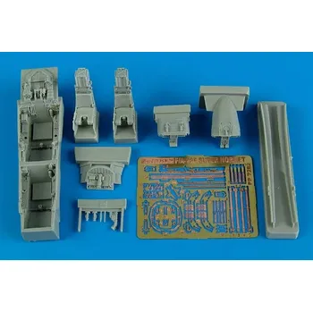 Plastikový model Aires 1/72 F/A-18E/F Super Hornet cockpit set