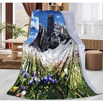 přikrývka Přikrývka FOTOTISK skály 150x200cm