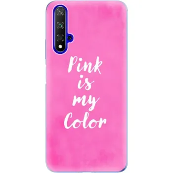 Pouzdro na mobilní telefon Odolné silikonové pouzdro iSaprio - Pink is my color - Huawei Honor 20