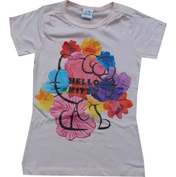 Chlapecké tričko xcena Hellou Kitty triko bavlněné růžové Velikost: 10 roků