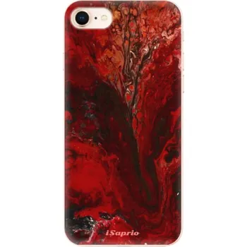 Odolné silikonové pouzdro iSaprio - RedMarble 17 - iPhone 8