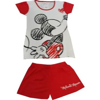 Dámské pyžamo xcena Pyžamo Minnie bavlněné s kraťasy Velikost: XS