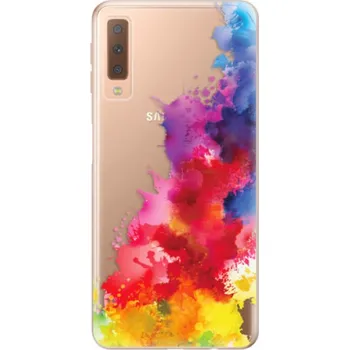 Pouzdro na mobilní telefon Odolné silikonové pouzdro iSaprio - Color Splash 01 - Samsung Galaxy A7 (2018)