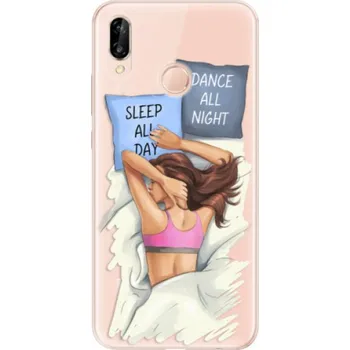 Pouzdro na mobilní telefon Odolné silikonové pouzdro iSaprio - Dance and Sleep - Huawei P20 Lite