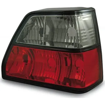 Zadní světlomet Zadní světla VW GOLF 2 červená/chrom kouřová