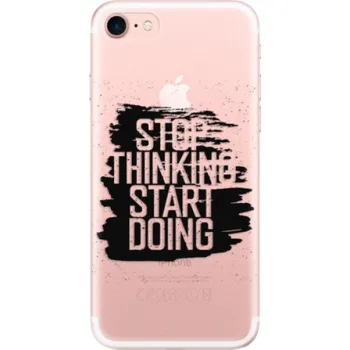 Pouzdro na mobilní telefon Odolné silikonové pouzdro iSaprio - Start Doing - black - iPhone 7