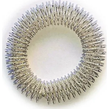 Masážní míček SU JOK masážní akupresurní náramek stříbrná 5 barev