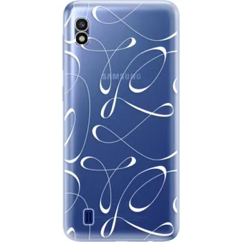 Pouzdro na mobilní telefon Odolné silikonové pouzdro iSaprio - Fancy - white - Samsung Galaxy A10