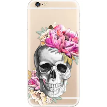Pouzdro na mobilní telefon Odolné silikonové pouzdro iSaprio - Pretty Skull - iPhone 6/6S